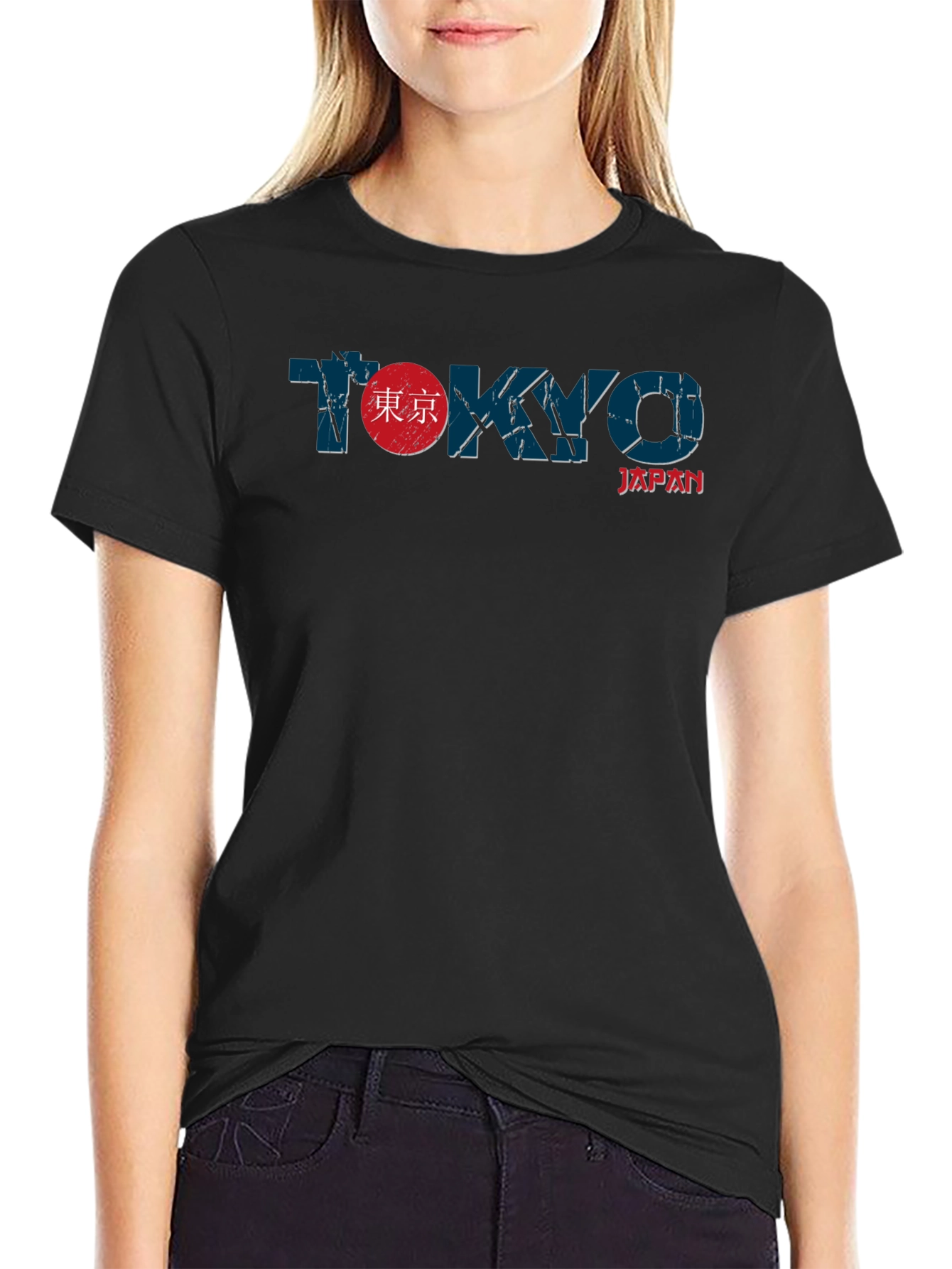 Tokyo Japan Graphic Print Mens T-Shirt
