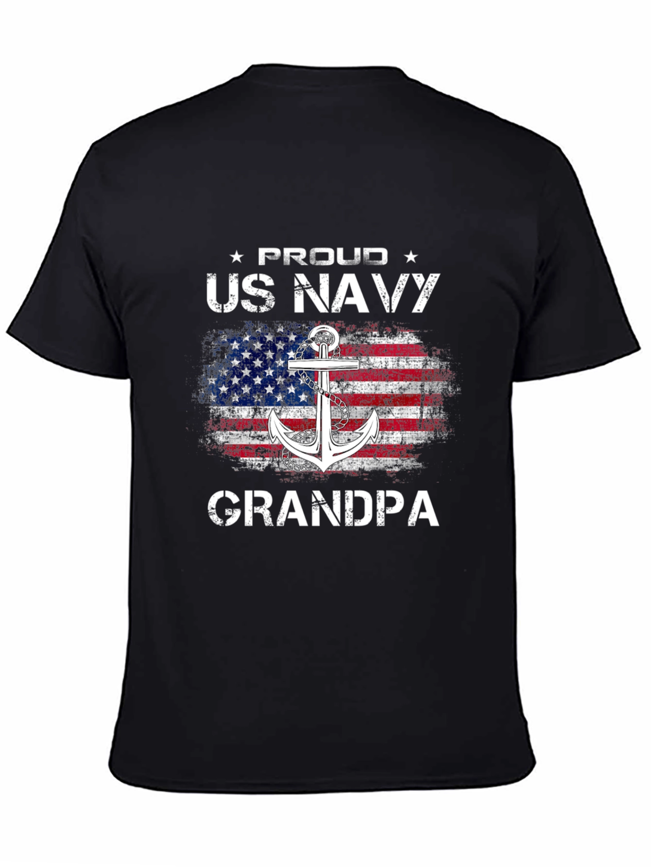 Proud US Navy Grandpa T-Shirt