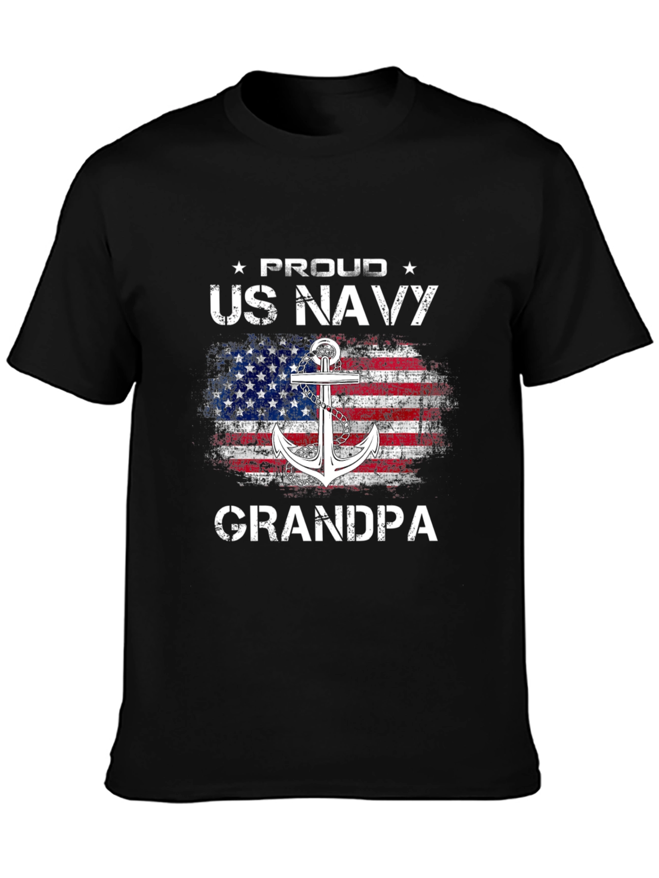 Proud US Navy Grandpa T-Shirt