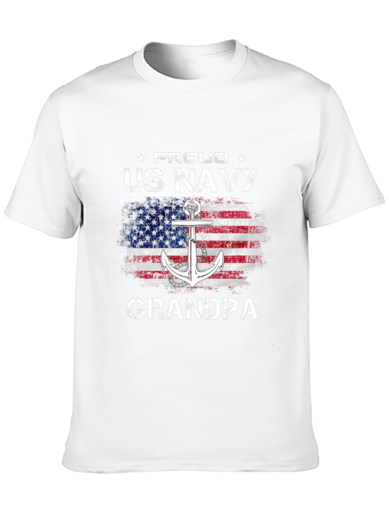 Proud US Navy Grandpa T-Shirt