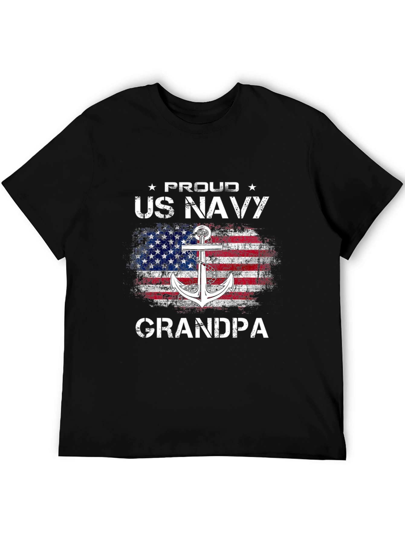 Proud US Navy Grandpa T-Shirt
