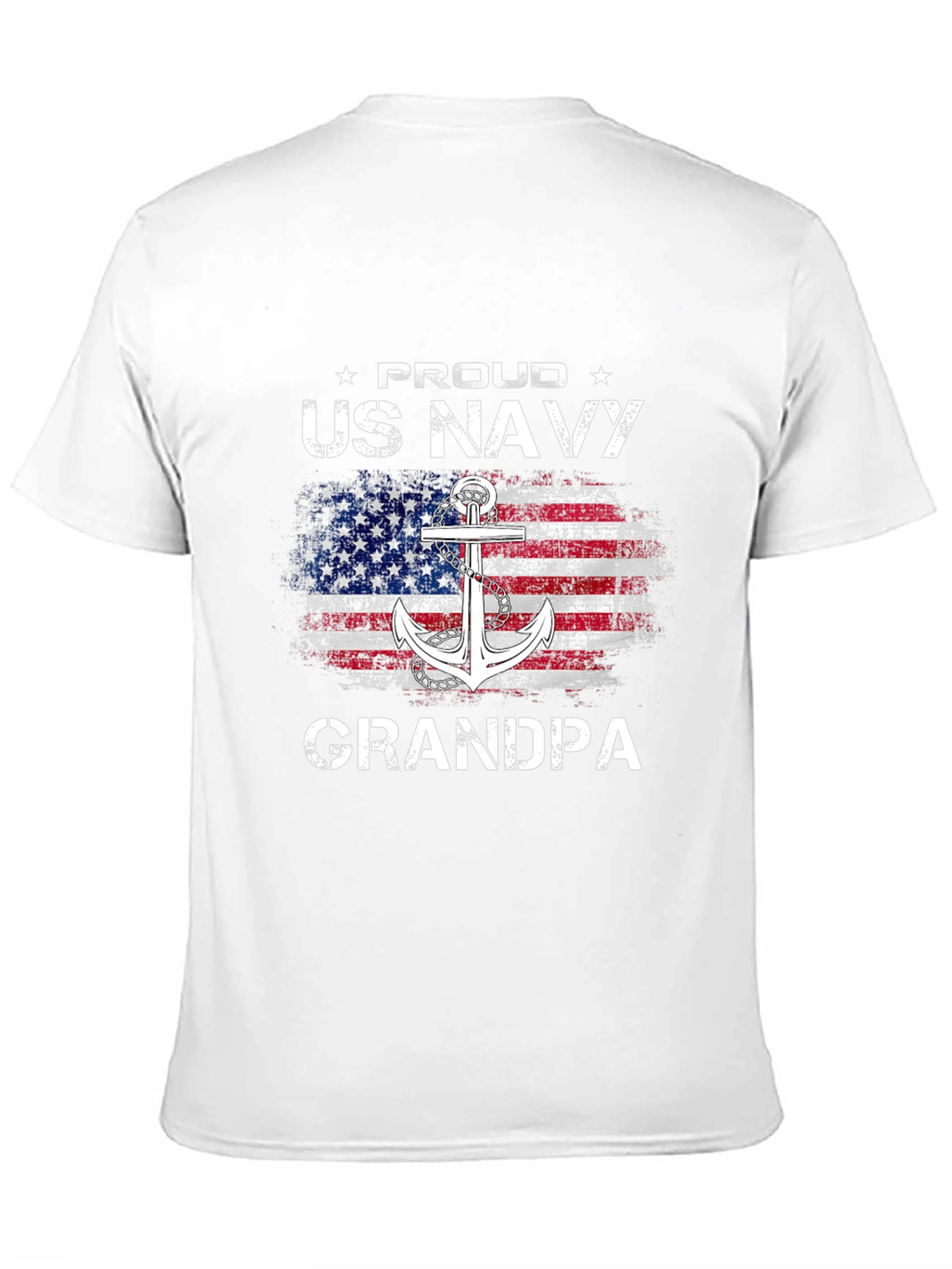 Proud US Navy Grandpa T-Shirt