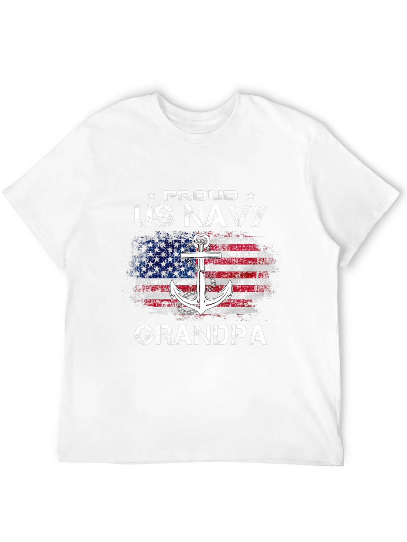 Proud US Navy Grandpa T-Shirt