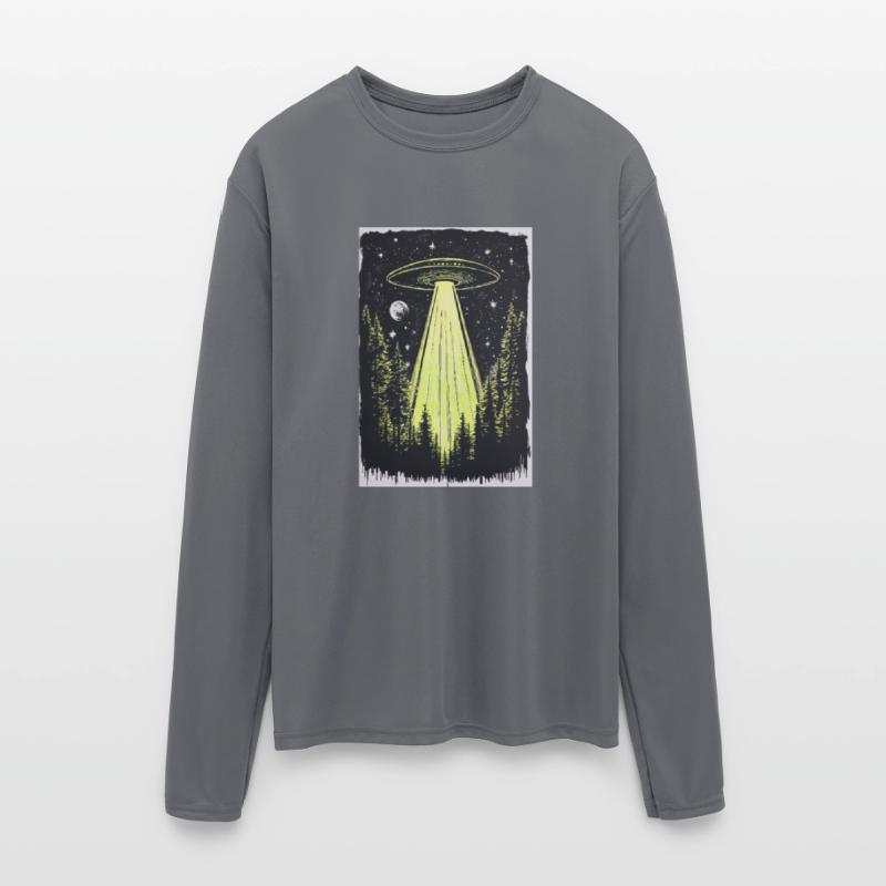 UFO in the Midnight Pines