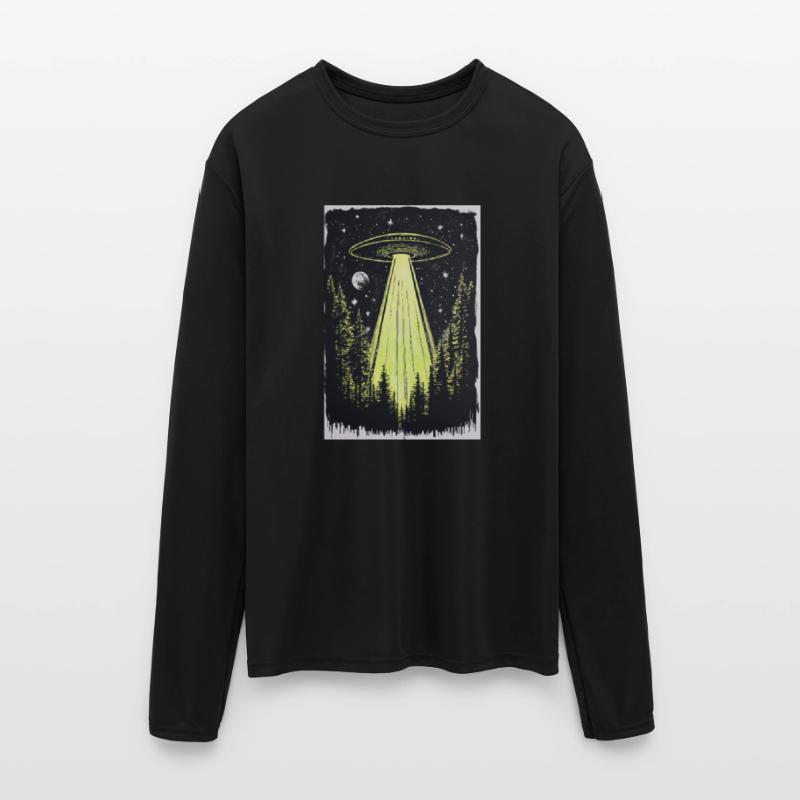 UFO in the Midnight Pines