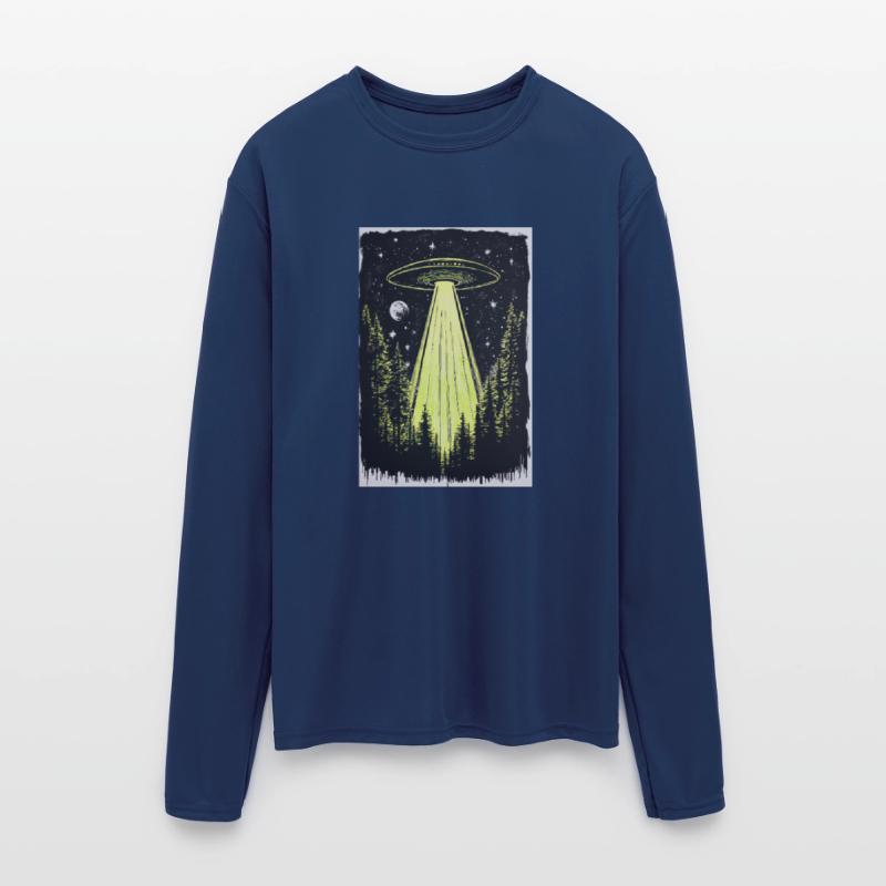 UFO in the Midnight Pines