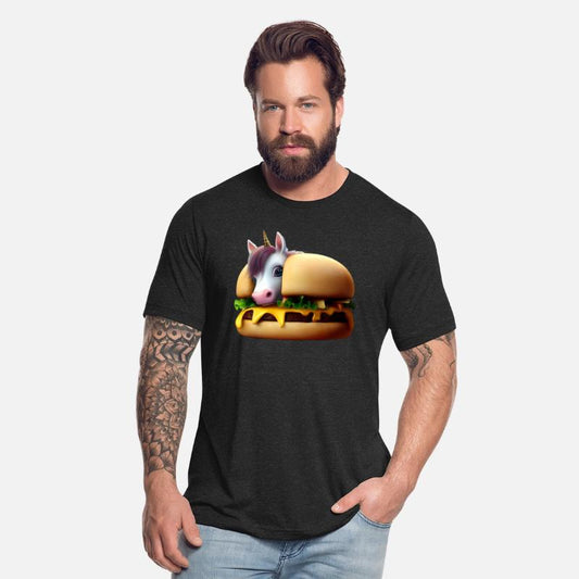 Unicorn cheeseburger