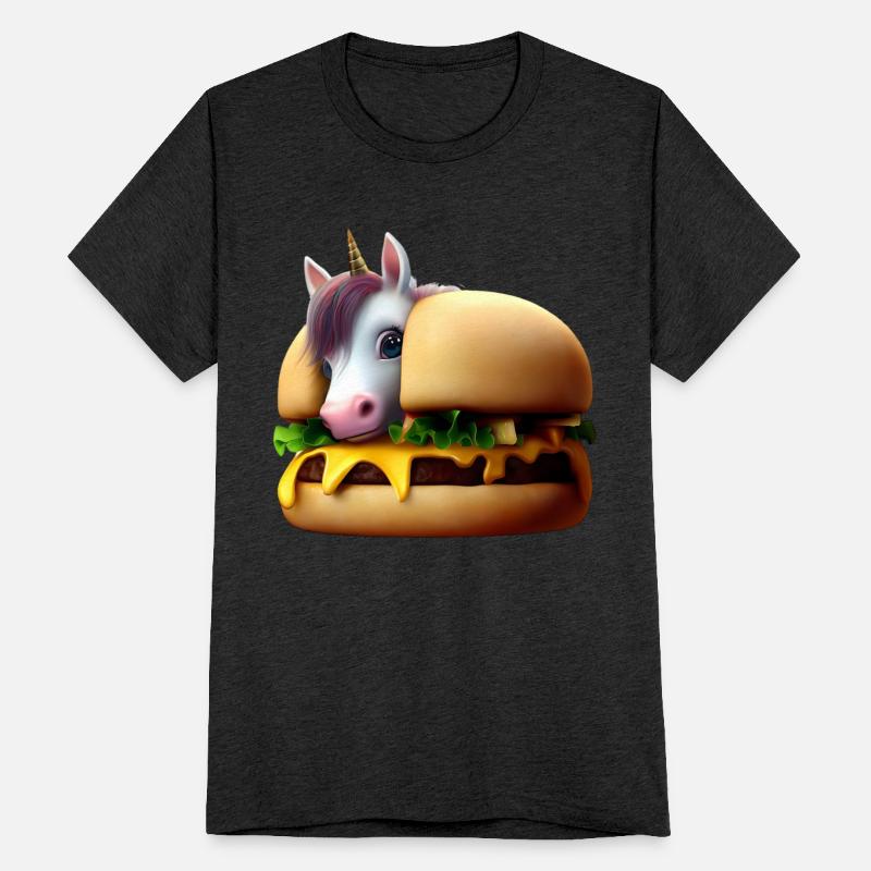 Unicorn cheeseburger