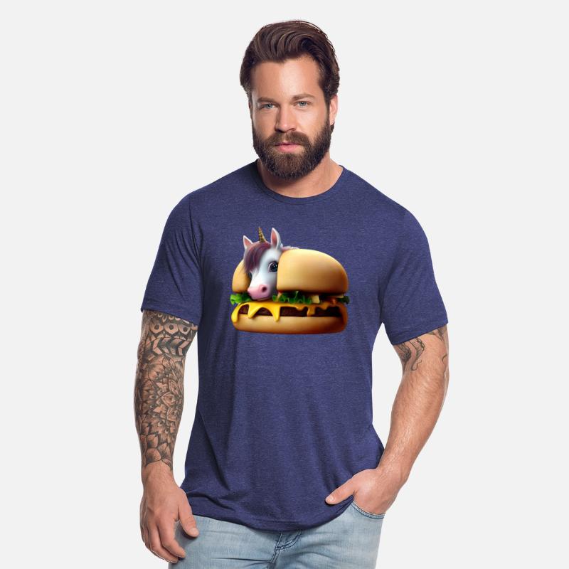 Unicorn cheeseburger
