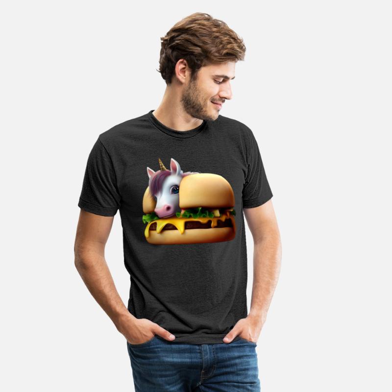Unicorn cheeseburger