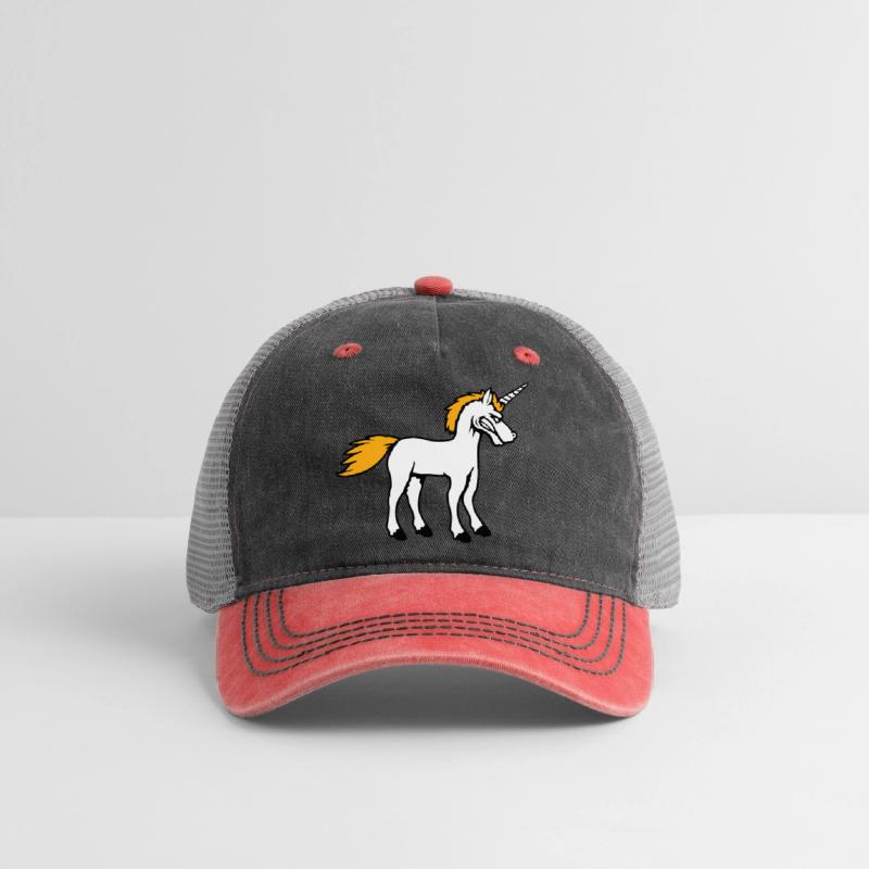 Unicorn Evil Angry Attack Gnashing teeth Bad Mood