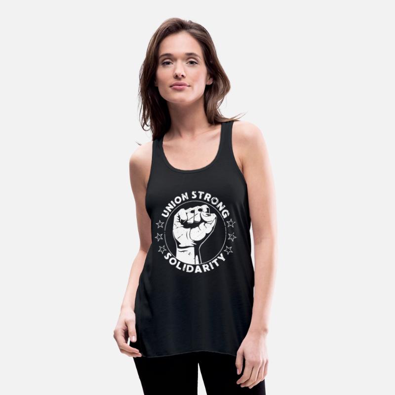 Union Strong Solidarity Fist Workers Rights US Uni