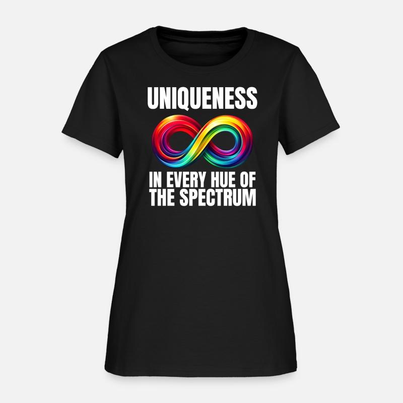Uniqueness Every Spectrum Autism Pride Awarenes