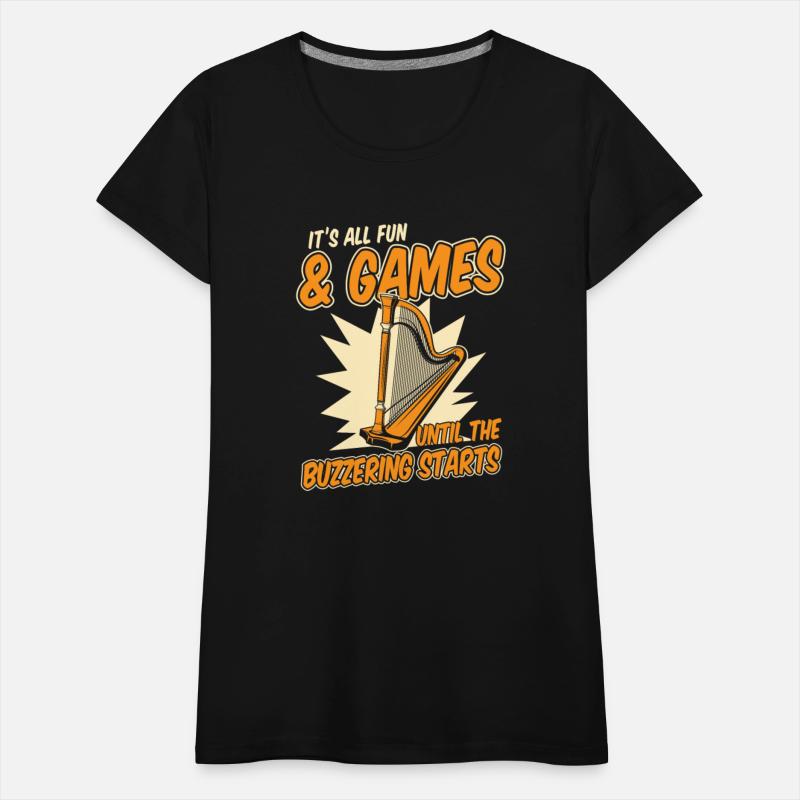 Until The Buzzering Starts Pedal Harp Harpist