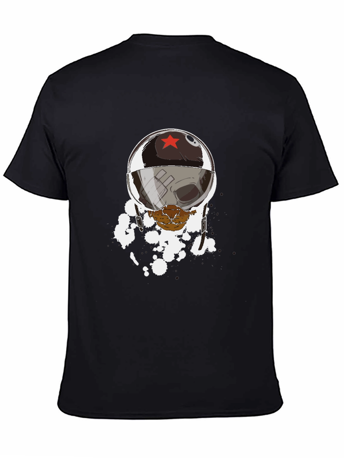 Helmet Skull Graphic Tee