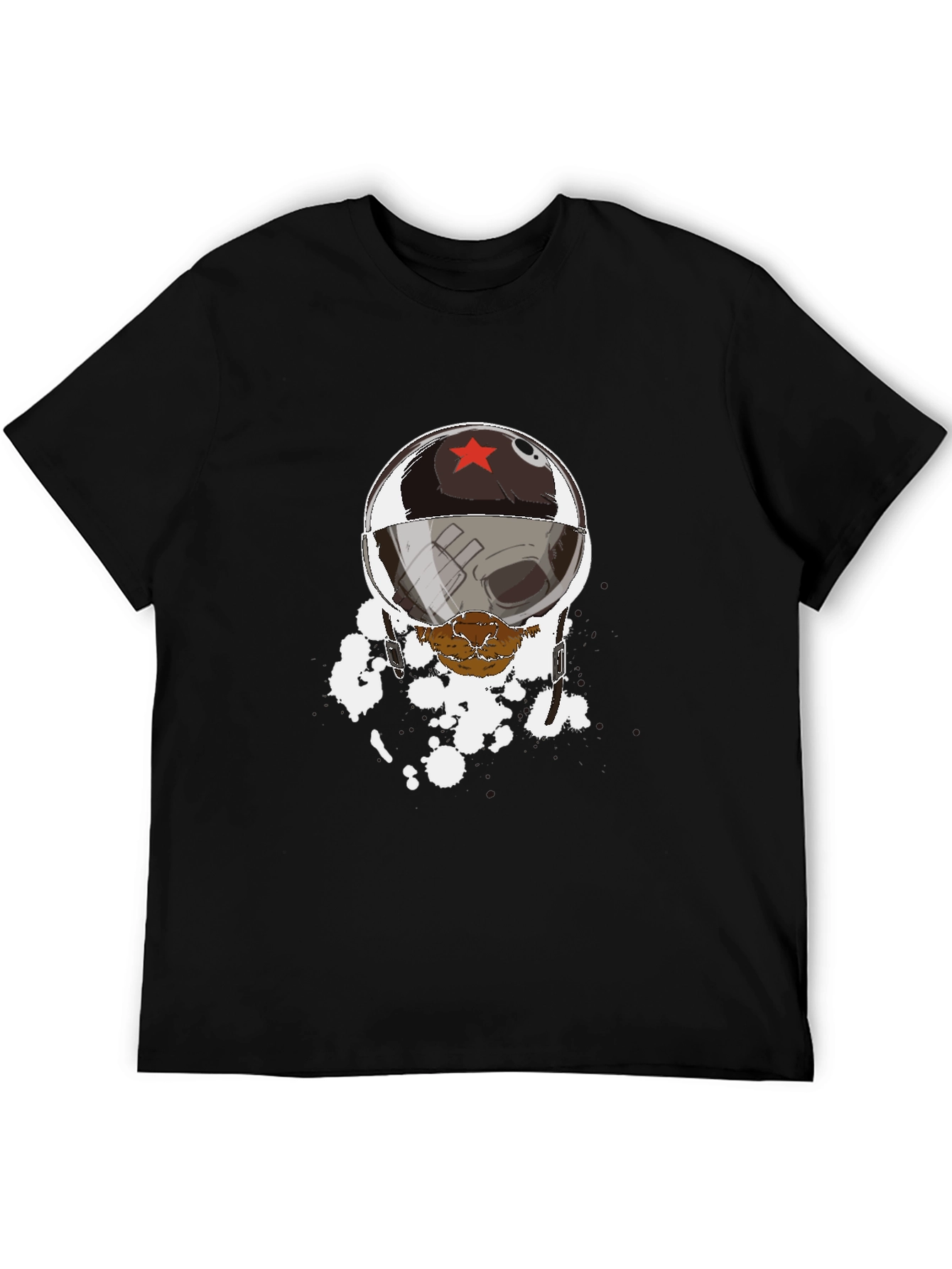 Helmet Skull Graphic Tee