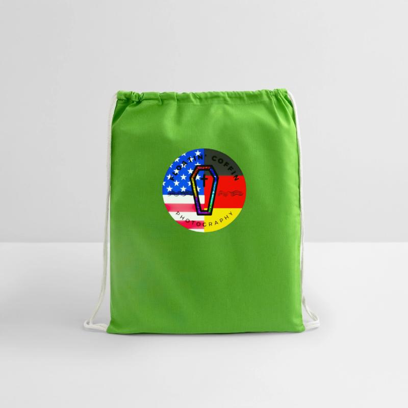 USA Germany Flag Floatin Coffin Photography