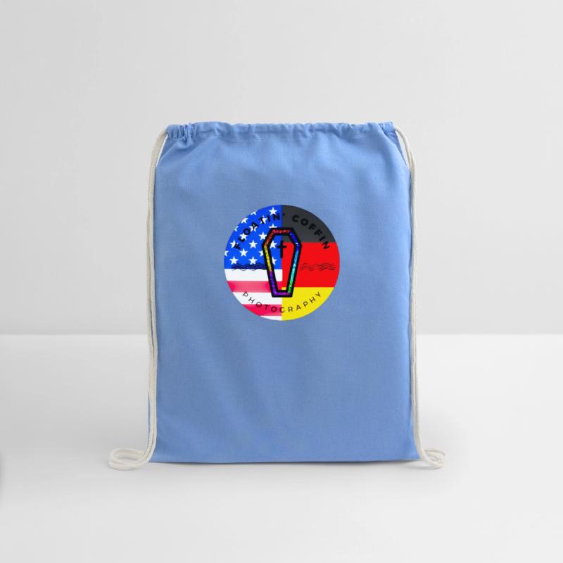 USA Germany Flag Floatin Coffin Photography