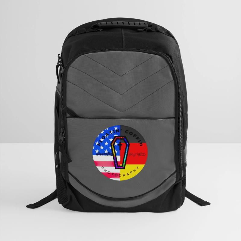 USA Germany Flag Floatin Coffin Photography