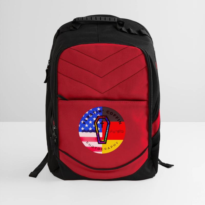 USA Germany Flag Floatin Coffin Photography