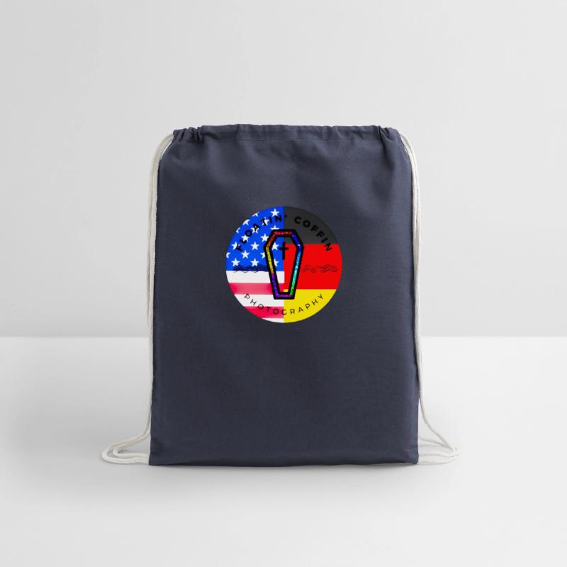 USA Germany Flag Floatin Coffin Photography