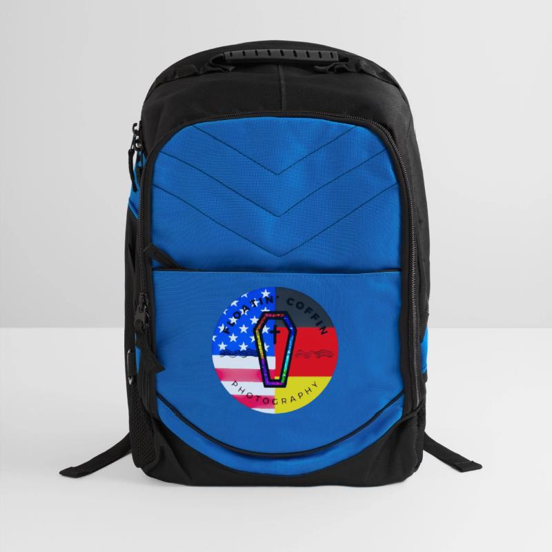 USA Germany Flag Floatin Coffin Photography