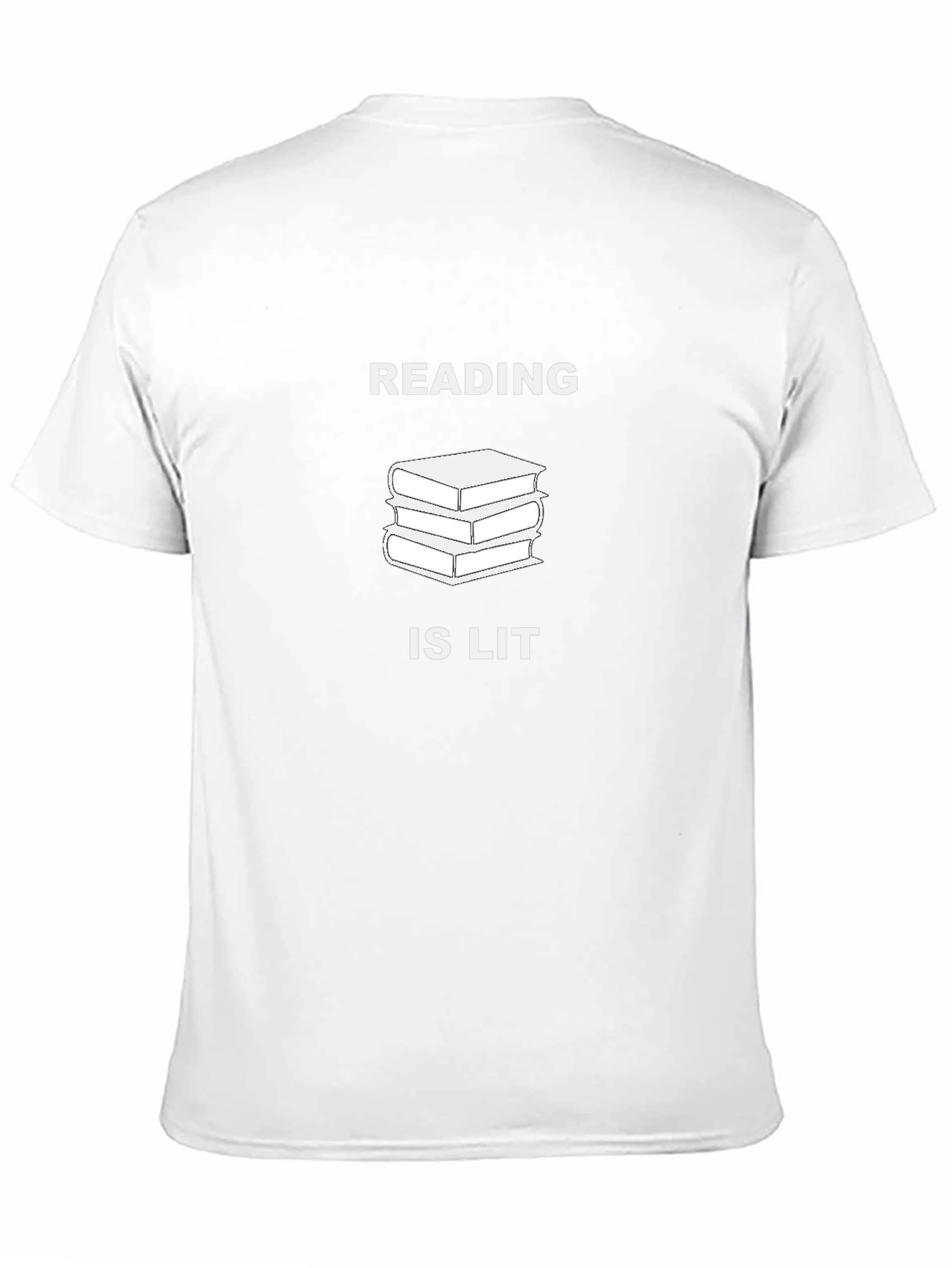 Reading Is Lit Graphic Tee - Book Lover Shirt