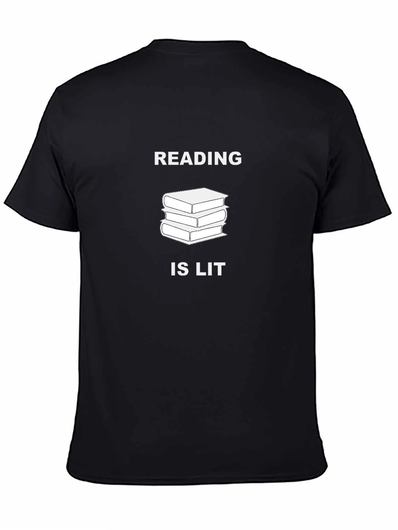 Reading Is Lit Graphic Tee - Book Lover Shirt