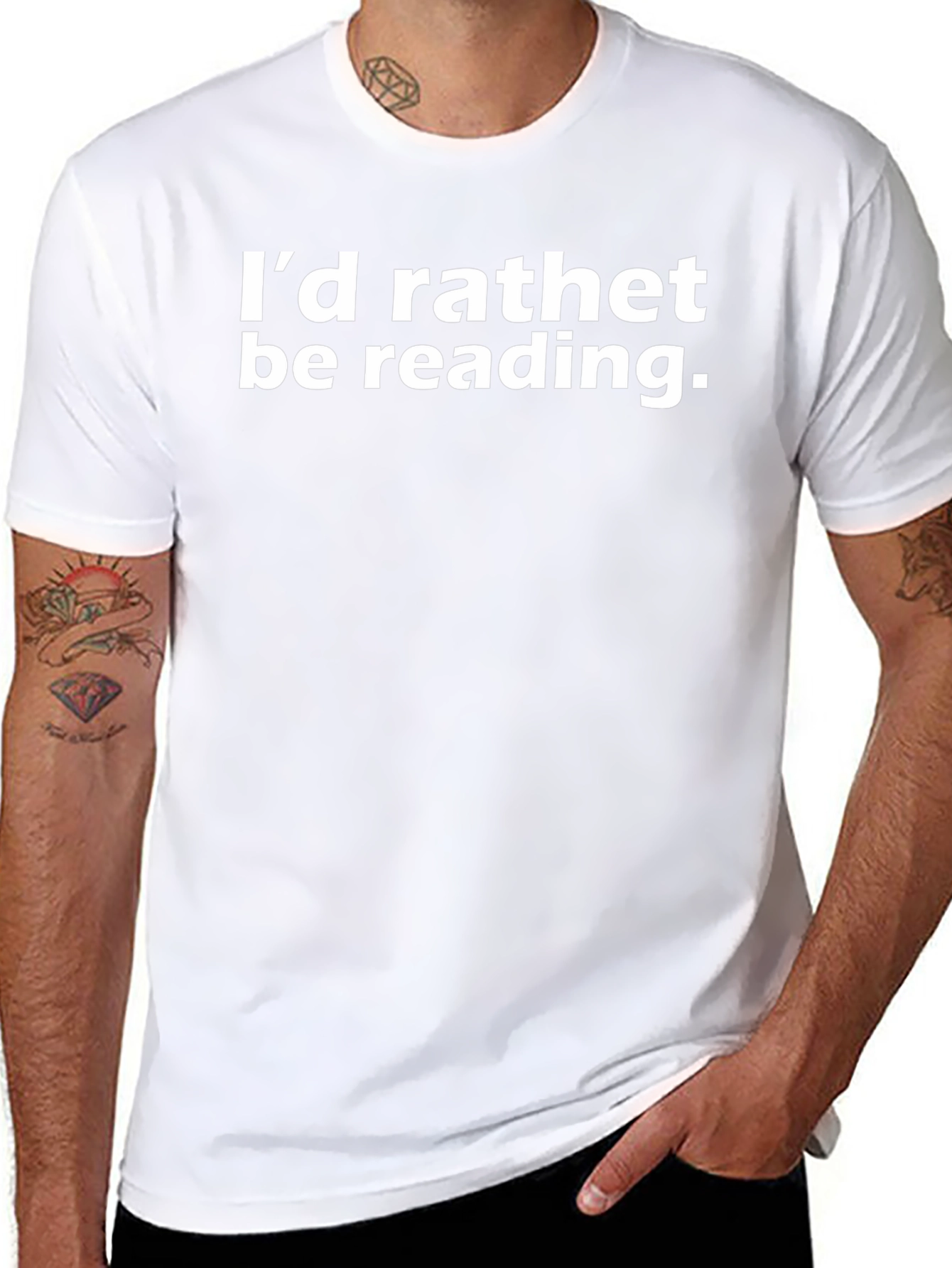 Id Rather Be Reading Graphic Tee