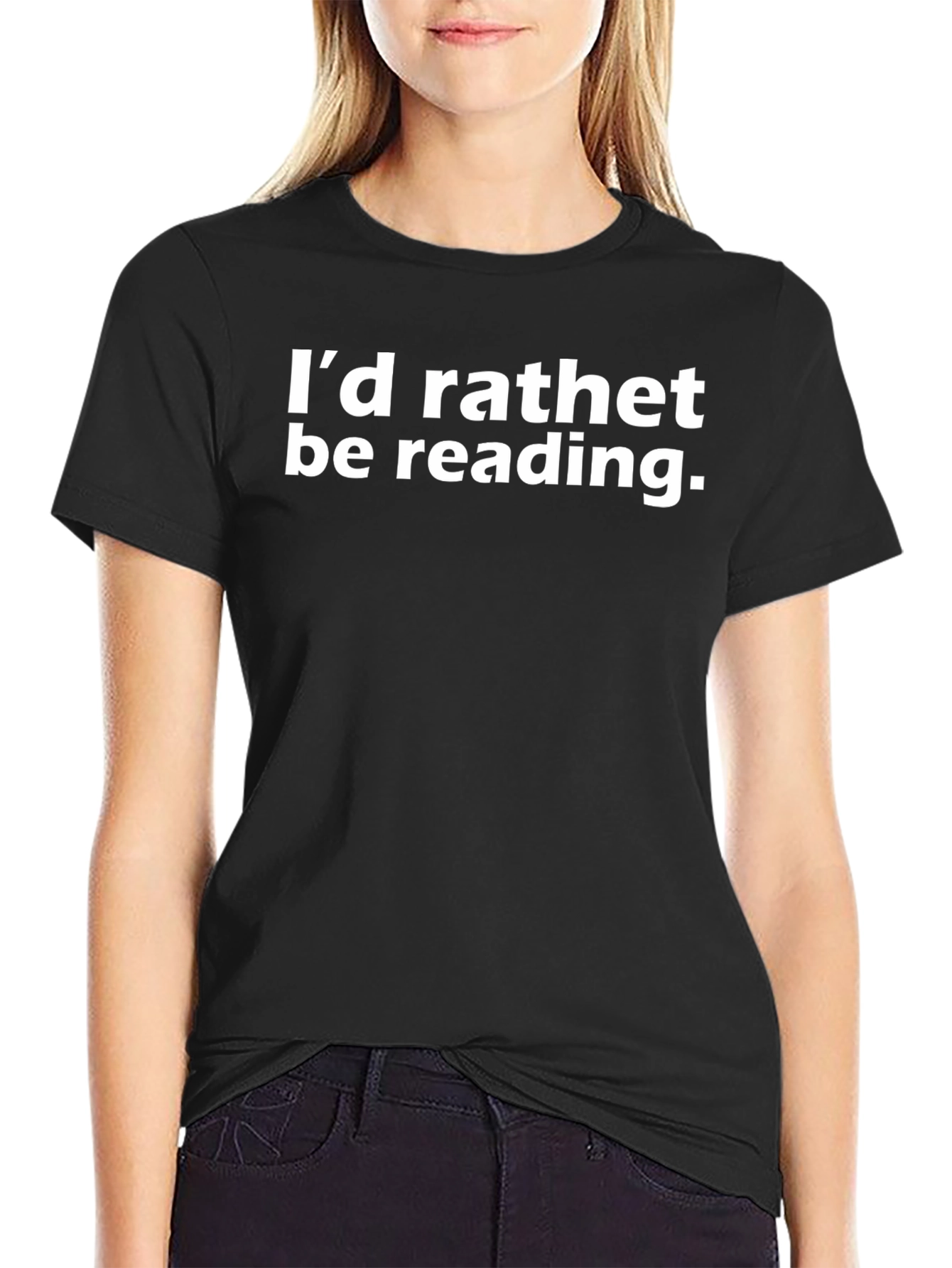 Id Rather Be Reading Graphic Tee