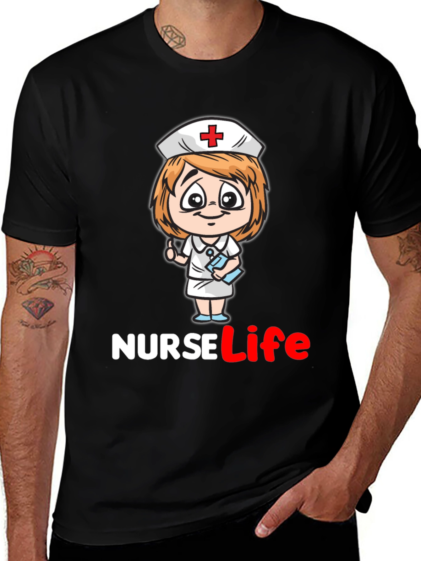 Nurse Life Graphic T-Shirt