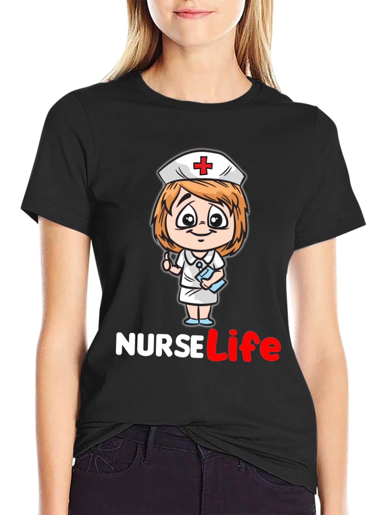 Nurse Life Graphic T-Shirt