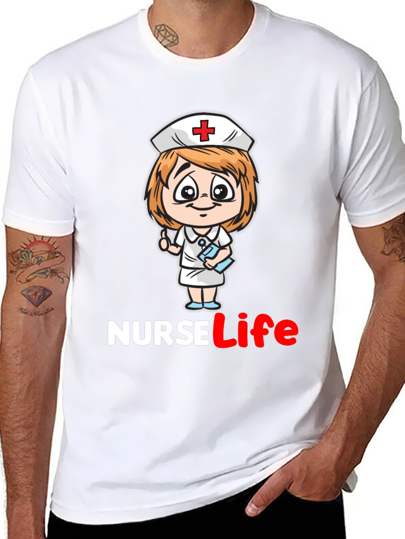 Nurse Life Graphic T-Shirt