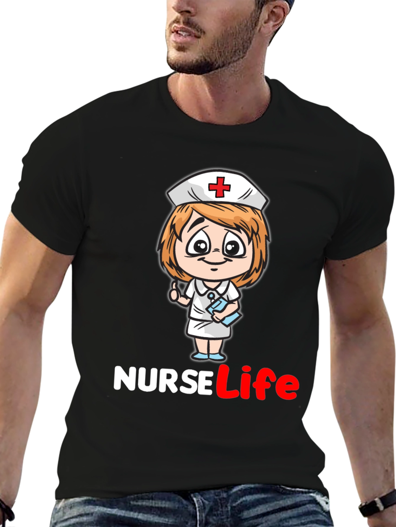 Nurse Life Graphic T-Shirt