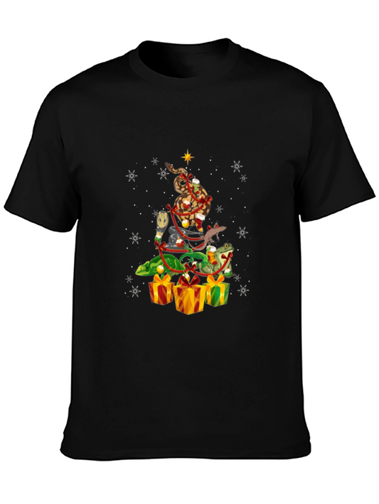 Reptile Christmas Tree T-Shirt