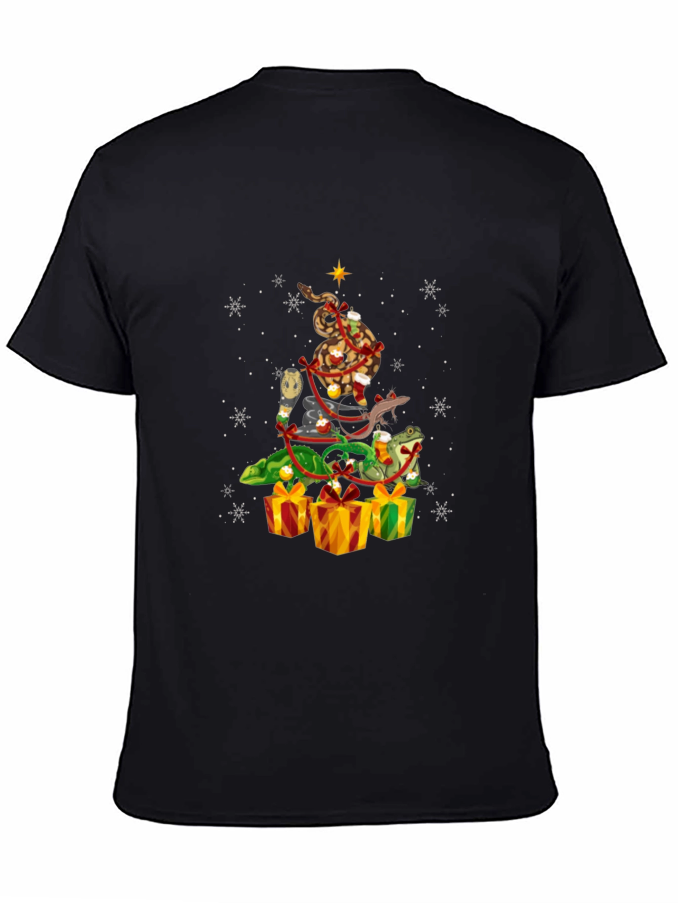 Reptile Christmas Tree T-Shirt