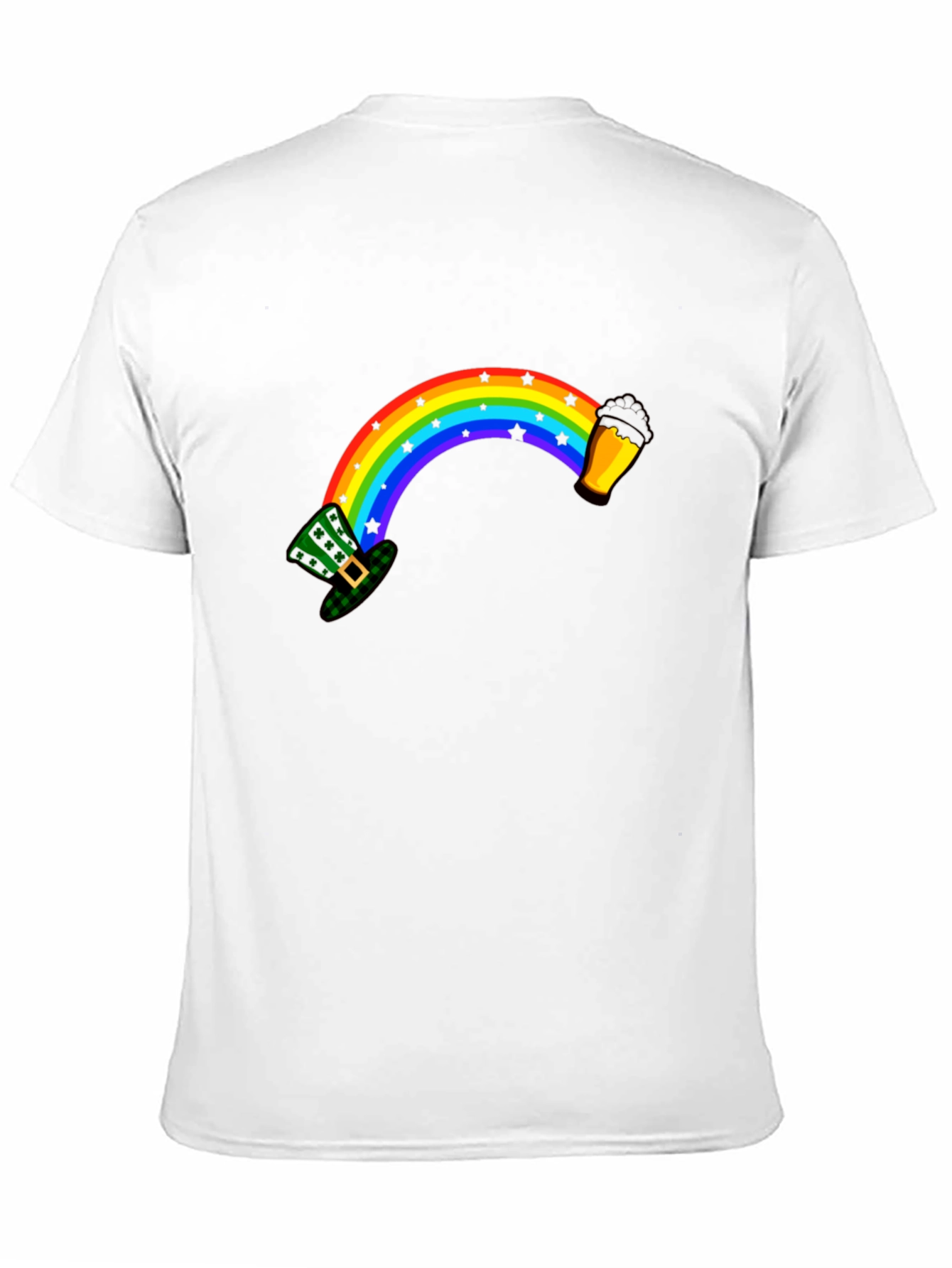 St. Patricks Day Rainbow Beer Graphic Tee