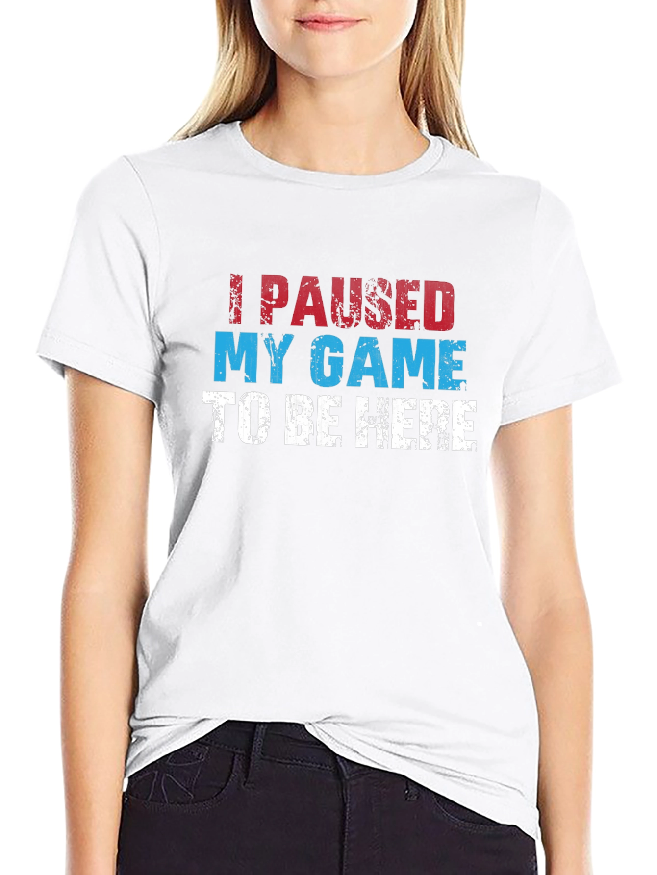 I Paused My Game Graphic Tee