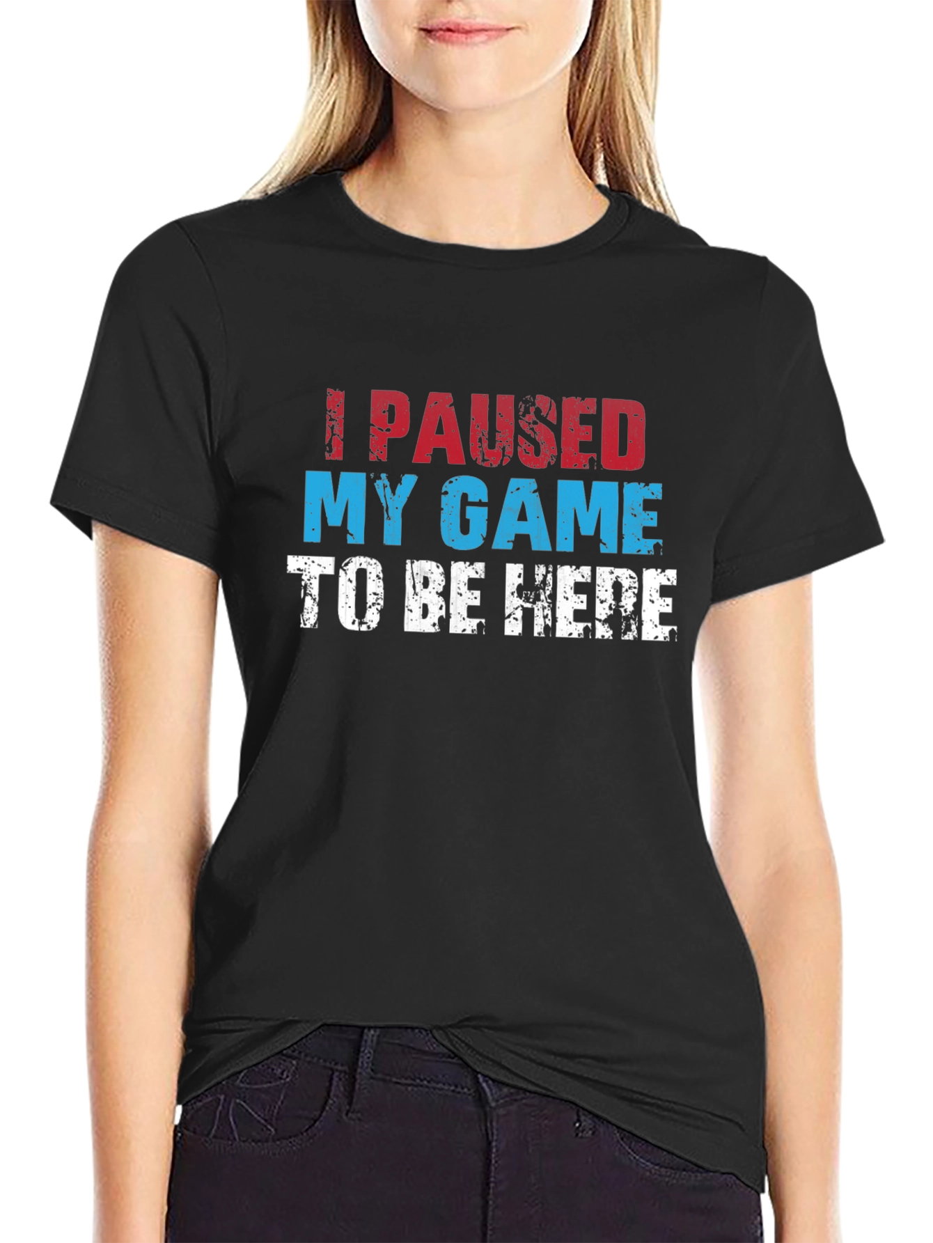I Paused My Game Graphic Tee