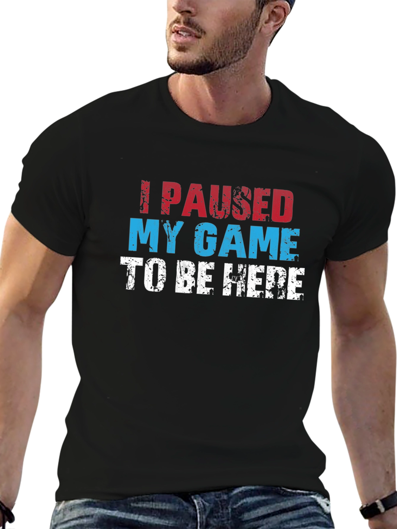 I Paused My Game Graphic Tee
