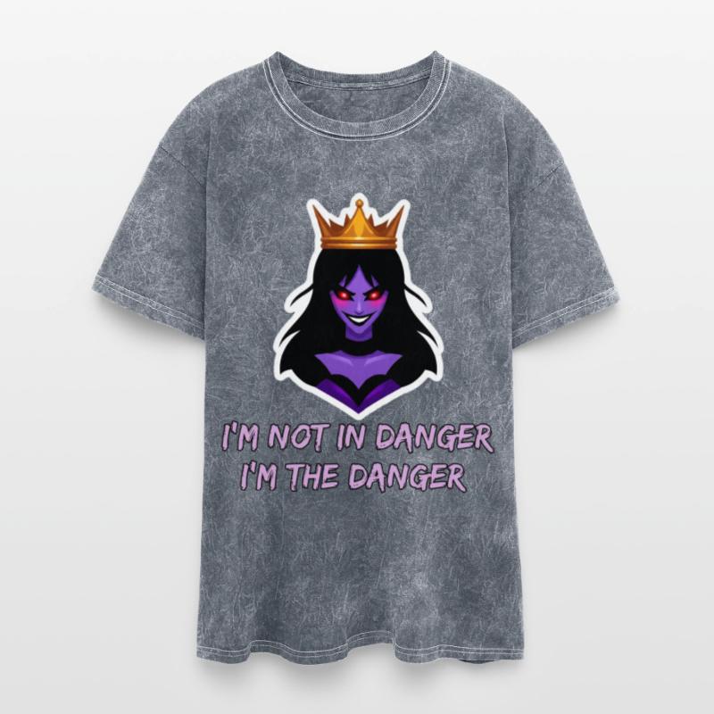 Vampire Queen with Crown Illustration