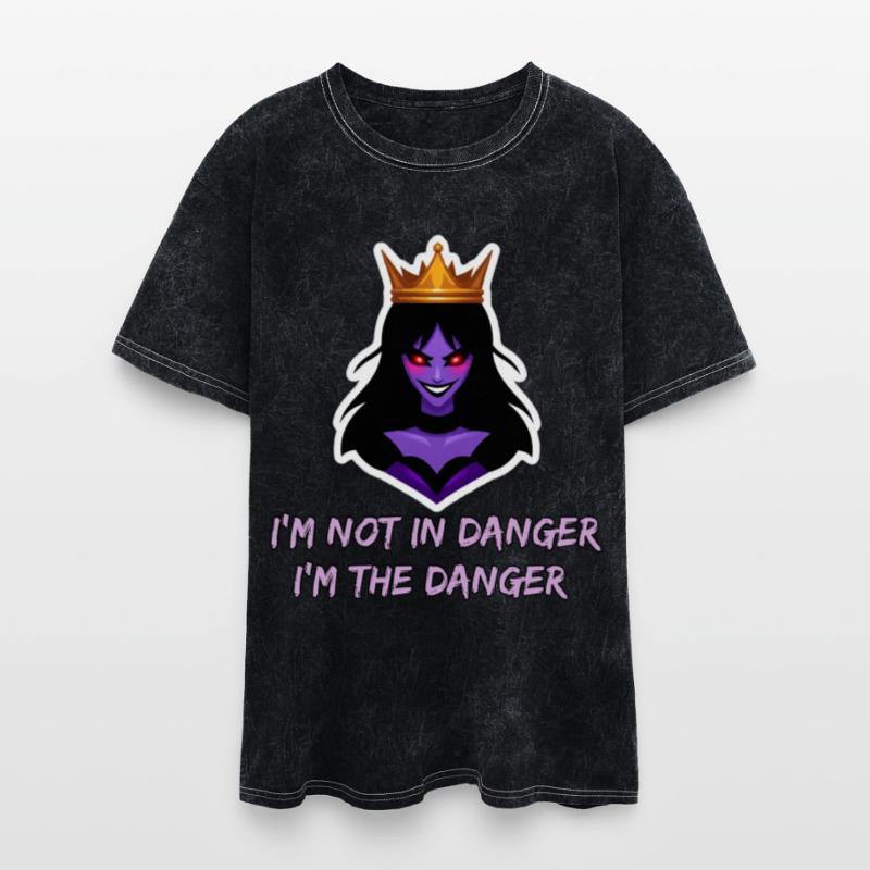 Vampire Queen with Crown Illustration