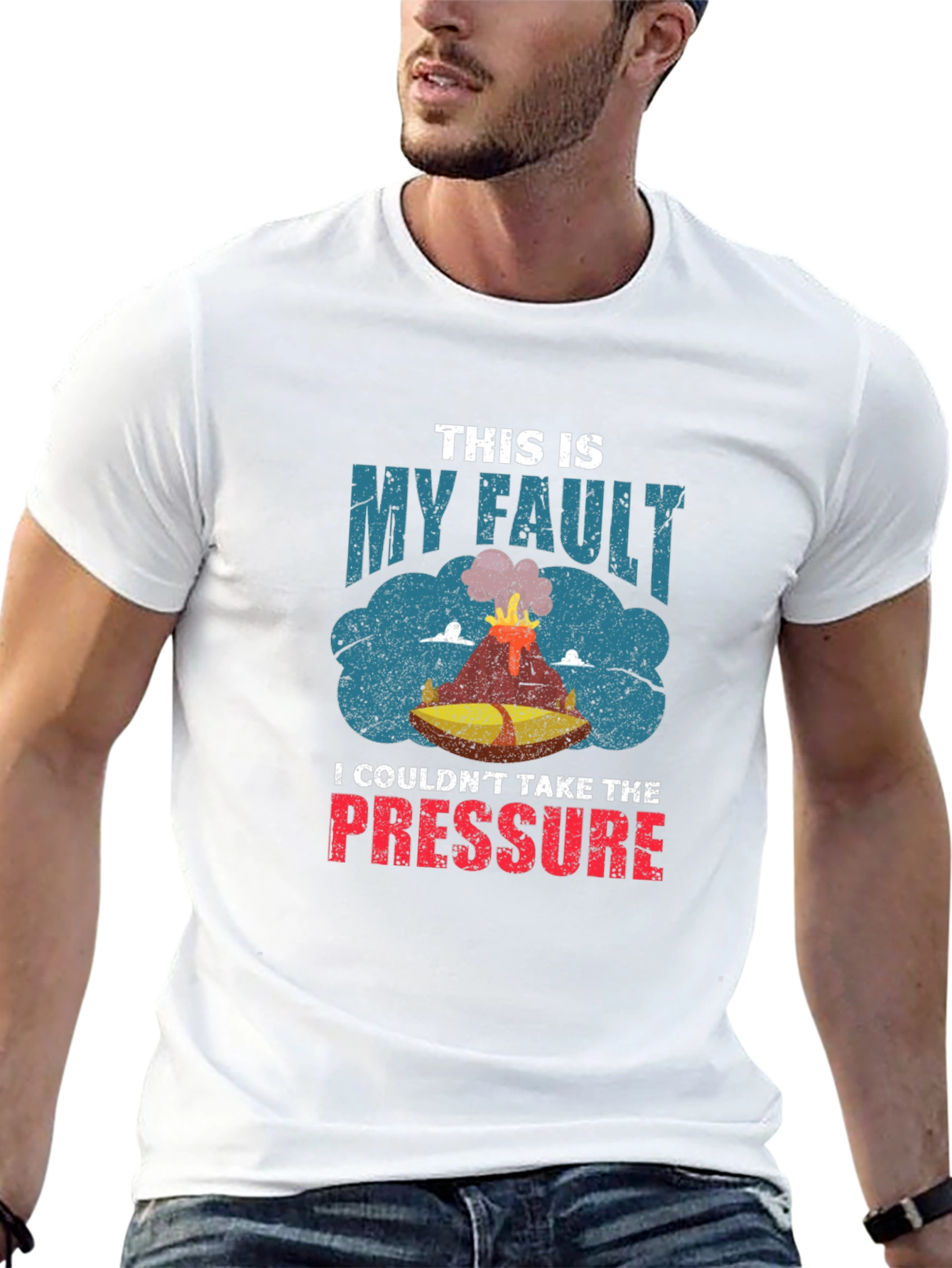 Volcano T-Shirt: This Is My Fault Pressure