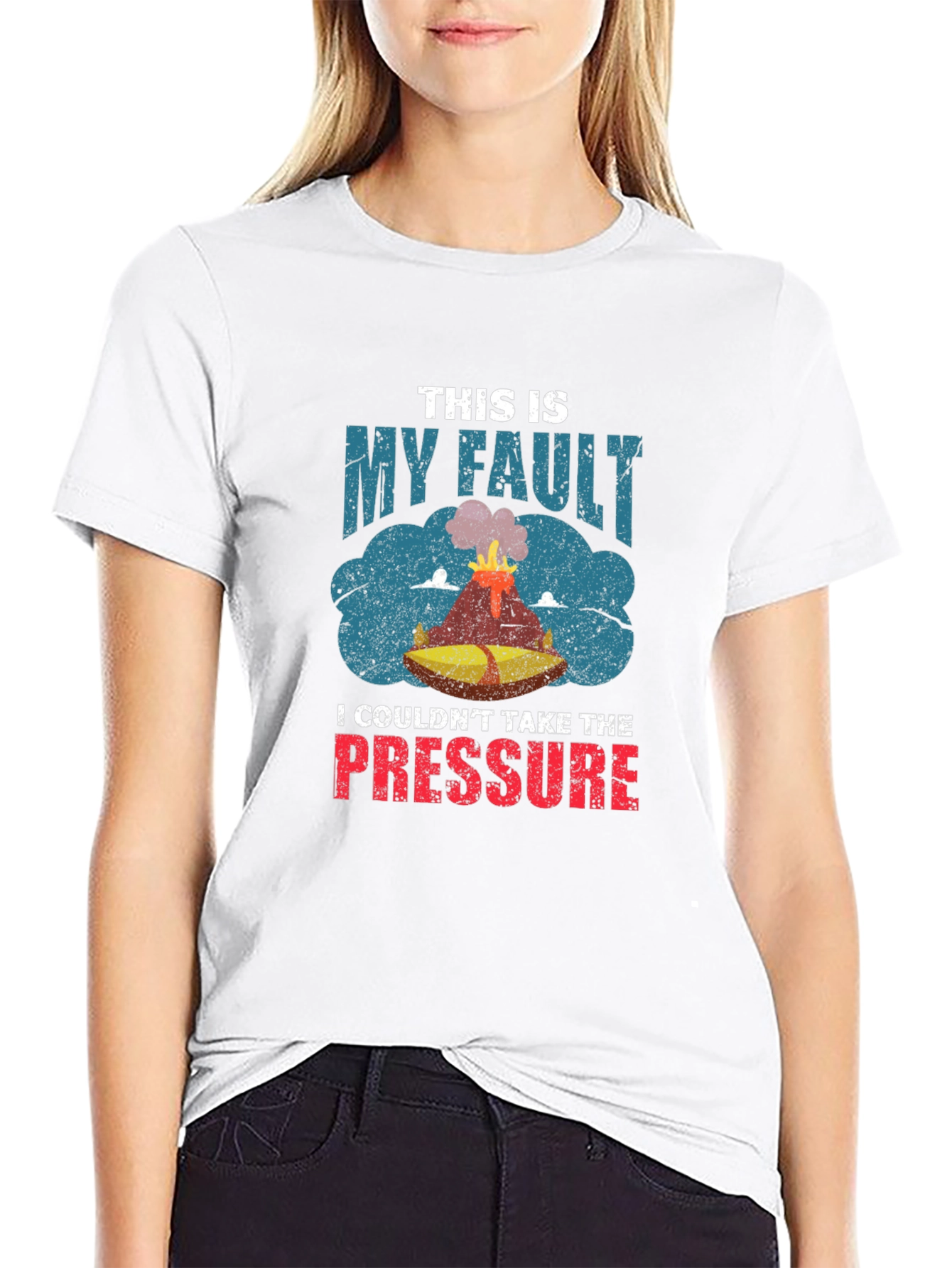 Volcano T-Shirt: This Is My Fault Pressure