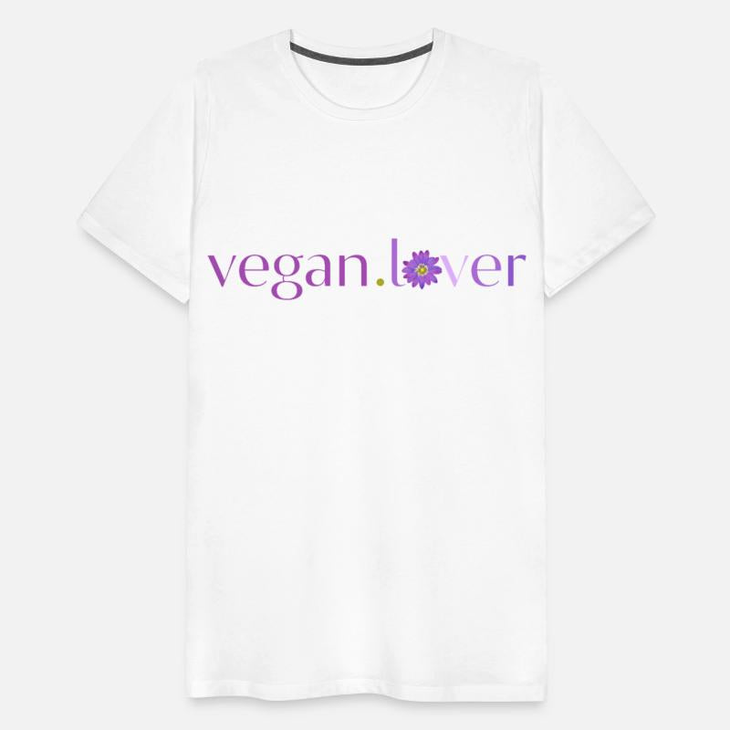 Vegan lover purple flower
