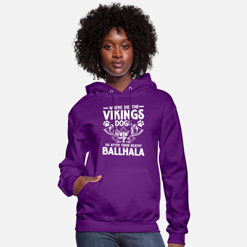 Vikings Dogs Ballhala for a Viking and Viking fan
