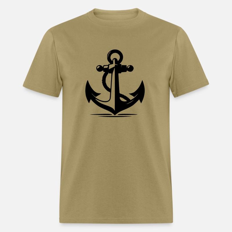 Vintage Old Anchor With Thick Rope