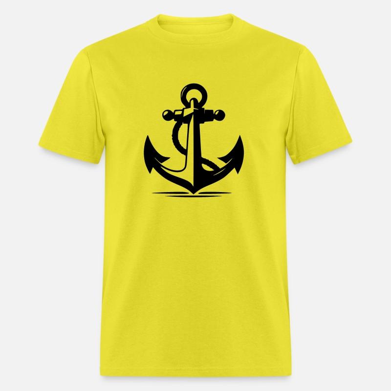 Vintage Old Anchor With Thick Rope