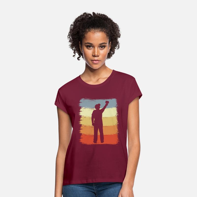 Vintage Painter Guy Drawing