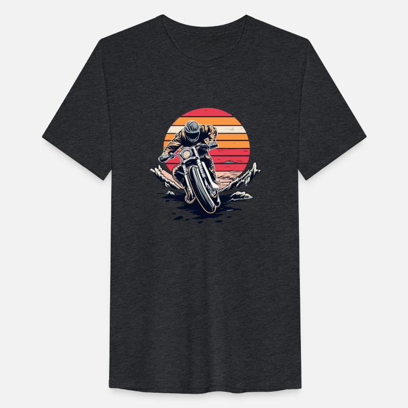 Vintage Retro Dirt Biker design